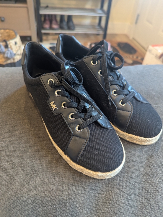 Michael Kors Shoes - Michael Kors Bryson Sneakers | Canvas + Jute | NWOT | Size 7.5